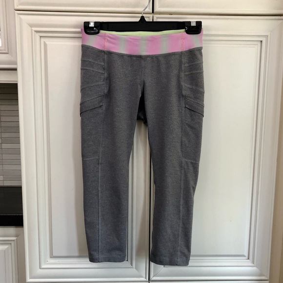 Ivivva by Lululemon girl’s crop leggings - Picture 1 of 14